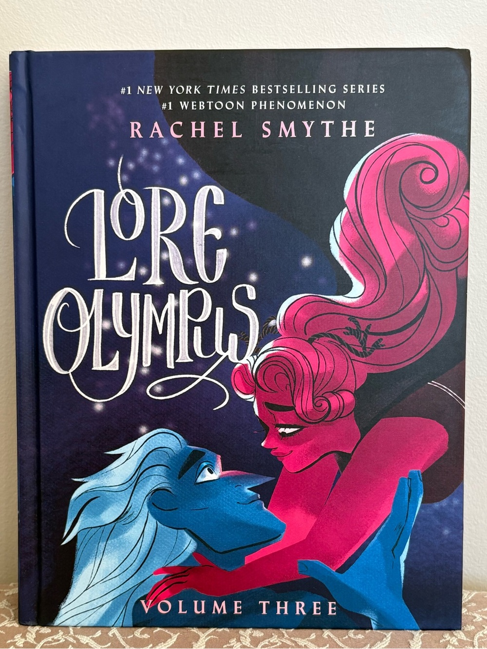 Lore Olympus Volume Three Hardcover graphic novel comic book fantasy mythology